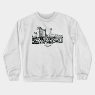 Pontiac - Michigan Crewneck Sweatshirt